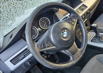 Kierownica BMW e60 palona z kluczyka 06r