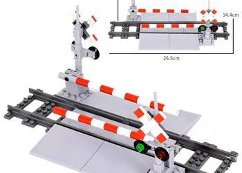 Przejazd kolejowy do klocków Lego
