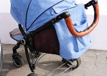 Wózek dziecięcy składany + torebka