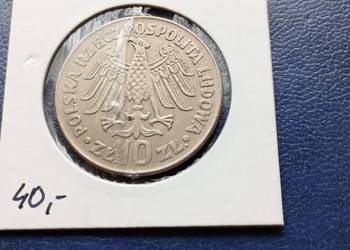 Stare monety 10 złotych 1964 PRL Polska skrętka