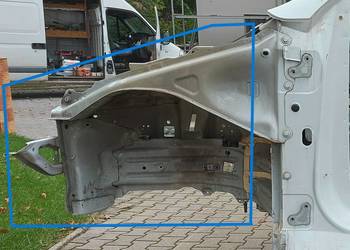 TESLA MODEL Y 2023r Ćwiartka podłużnica przód lewy