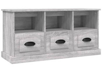Szafka pod TV szary dąb sonoma 100x35x50 cm WM-816294
