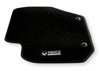 HEICO Volvo V60 S60 dywaniki welurowe przód + tył antracyt RHD