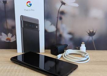 Smartfon Google Pixel 6 Pro/128 GB, jak nowy, robi super zdjęcia