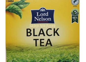 Herbata czarna Lord Nelson - klasyczna i English breakfast 75 torebek