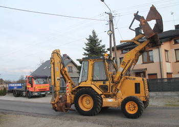 Koparko-ładowarka CAT 428 II 428B  Volvo JCB Case Terex 4x4