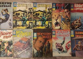 Komiksy z serii " Kapitan Żbik " - wydania I