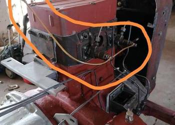 rurka przelewu powrotu paliwa zetor 25