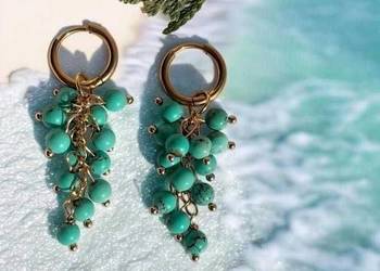 Zestaw z kamienia naturalnego turkus.