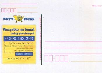 K. Okol. Usługi Poczt. ** 1998