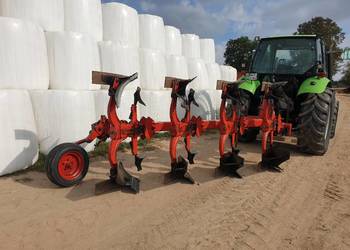 Pług GREGOIRE BESSON 4 skibowy obrotowy (3+1) Zabezpieczenie kverneland