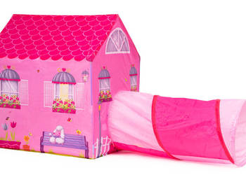 Namiot domek z tunelem namiocik plac zabaw dzieci IPLAY