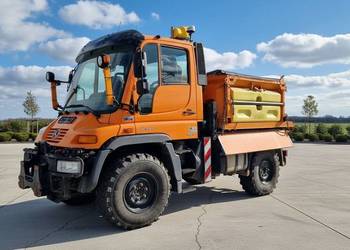 Mercedes-Benz UNIMOG U300 + Piaskarko-Solarka Küpper Weisser