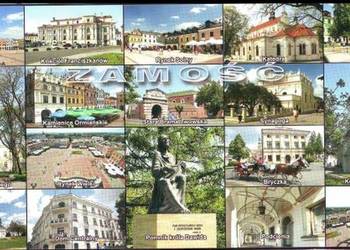 Kart. Pocz. Zamość widoki duża **