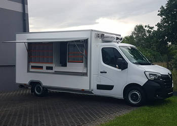 Renault Master SKLEP BAR FOODTRUCK KONTENER NISKOPODŁOGOWY AUTSKLEP
