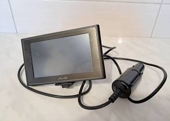 Nawigacja gps Mio kompletna działająca z ładowarką do samochodu