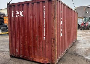Kontener morski 20 DV / 6 metrów, używany, sprawny - Pewny Kontener.