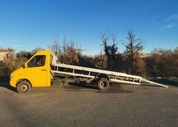 mercedes sprinter 412 LAWETA bliźniak dostawcze autolaweta