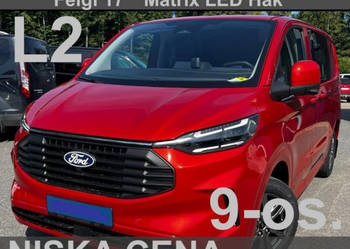 Ford Transit Custom 9-os. 4x4 Limited 170KM A8 Matrix LED Kamera 360 Drzwi…