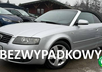 Audi A4 Cabrio*2.4i V6*170PS*OPŁACONY Bezwypadkowy Klimatronik Serwis Skór…