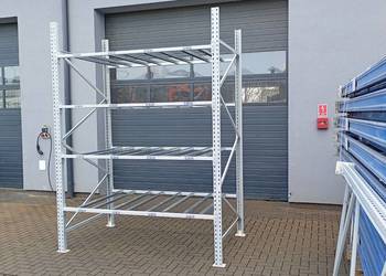 Regał magazynowy półkowy H300 długość 223cm do warsztat garaż magazyn