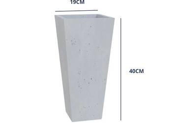 DONICA Betonowa 14x19x40cm Na Kwiaty