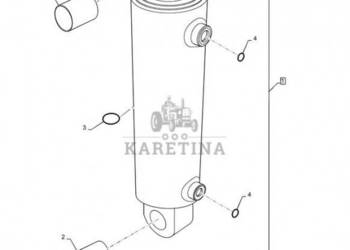 New Holland T6090 Siłownik double acting, 63.5mm rod, 260.4mm stroke 87499…