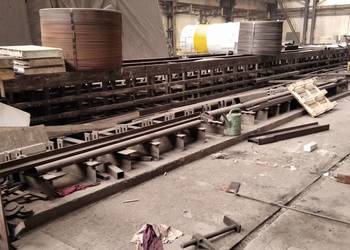 Stanowisko do produkcji stoposłupów żelbetowych 16x0,8x0,8