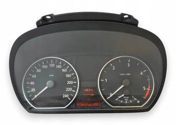 LICZNIK ZEGARY BMW E81 E87 2.0 3.0 D Diesel 502 409km europa