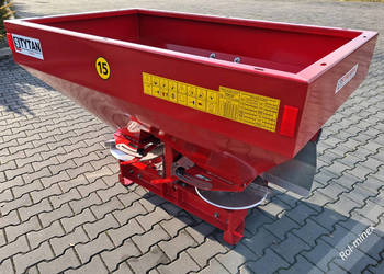 NOWY MODEL Rozsiewacz do nawozów Strumyk 600 litrów TYTAN