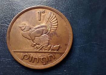 Stare monety 1 pens 1942 Irlandia