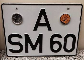 Tablica rejestracyjna Niemcy bez eurobandu