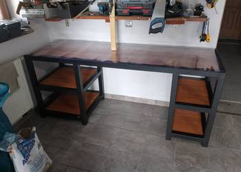 Solidne Regały i stóły warsztatowe na wymiar