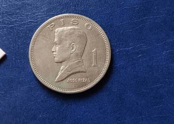 Stare monety 1 peso 1972 Filipiny