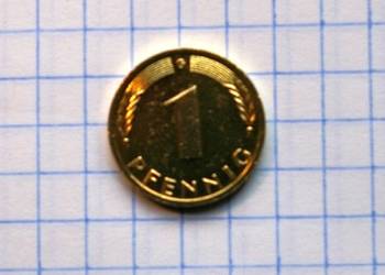 1 PFENNIG ( 1 FENIG ) 1985 ROK ( G ) - NIEMCY