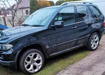 bmw x5 e53 cześci, silnik ,środek fotele  ,karoseria, maska ,drzwi