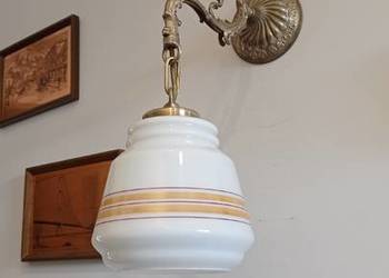 Stare mosiężne kinkiety