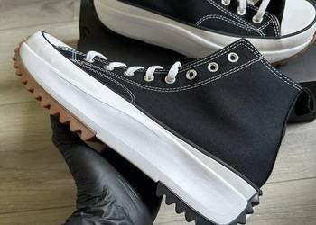 Converse Run Star Hike Hi 166800C Black White r. 44 nowe