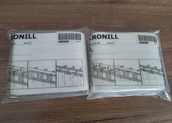 2 nowe taśmy do firanek kronill 8,5x310 cm