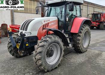 STEYR 6175 CVT - OBROTOWY FOTEL + KIEROWNICA - 7604 H - TUZ - WOM -2007 ROK