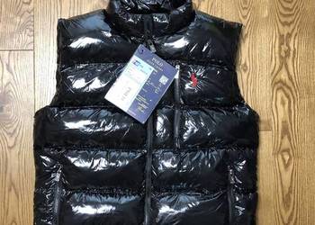 Bezrękawnik kamizelka ralph lauren S M lakierowany