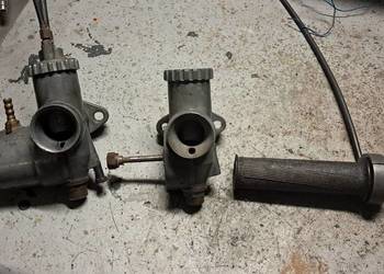 manetka gazu junak m10 m07  i gaźniki