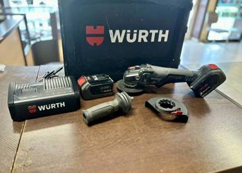 Wurth Szlifierka kątowa akumulatorowa AWS 18-125 P COMPACT-1 | ZESTAW