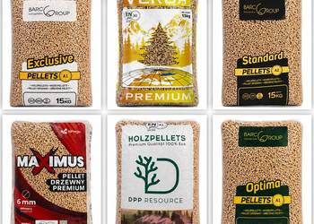 Pellet drzewny A1/Pelet 6mm. DOSTAWA