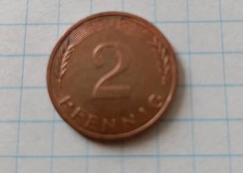 2 FENIGI ( 2 PFENNIG ) 1983 ROK ( J ) - NIEMCY