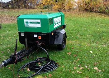 Kompresor Spalinowy Śrubowy INGERSOLL-RAND P110 (Silnik DEUTZ)