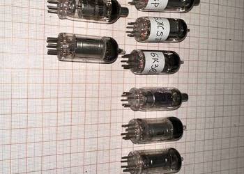 Lampa elektronowa MIX 9 szt.   (Z362)