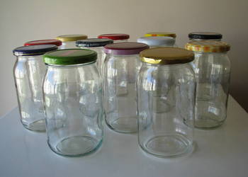 Słoje, słoiki, słoiczki…. z nakrętkami - na przetwory domowe