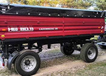 Przyczepa rolnicza niemiecka IFA 8T WYWROTKA 3 strony