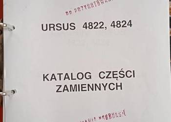 Katalog części zamiennych ciągnik rolniczy Ursus 4822,4824 PL